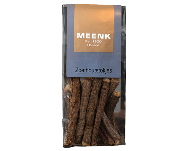 Meenk kindly's zoethout stokjes zakje 50gr (8x 5 stuks)