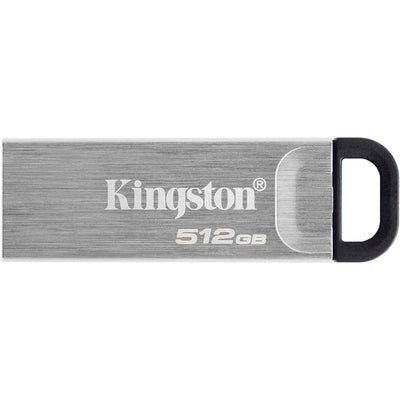 Kingston datatraveler kyson 512 gb usb-stick (zilver, dtkn 512gb)