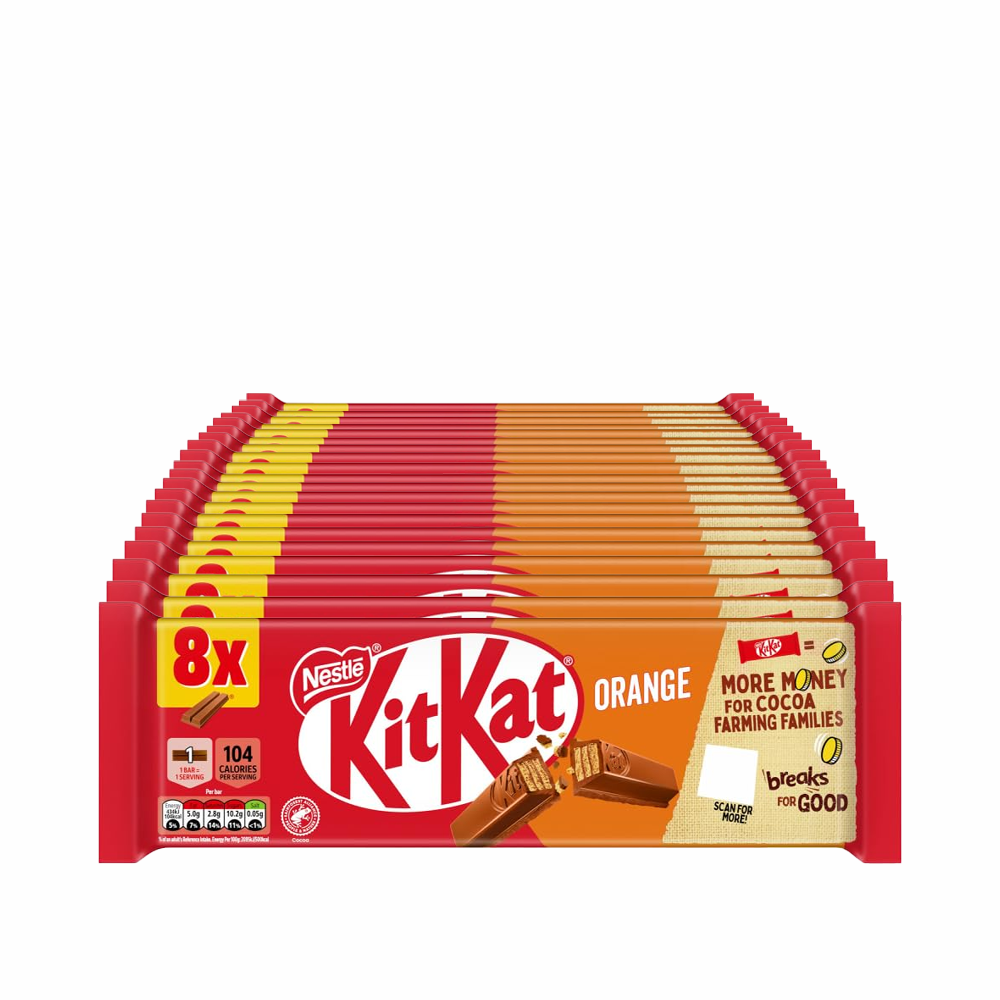 Kitkat 2 finger orange 8-pack (20x165,5gr)