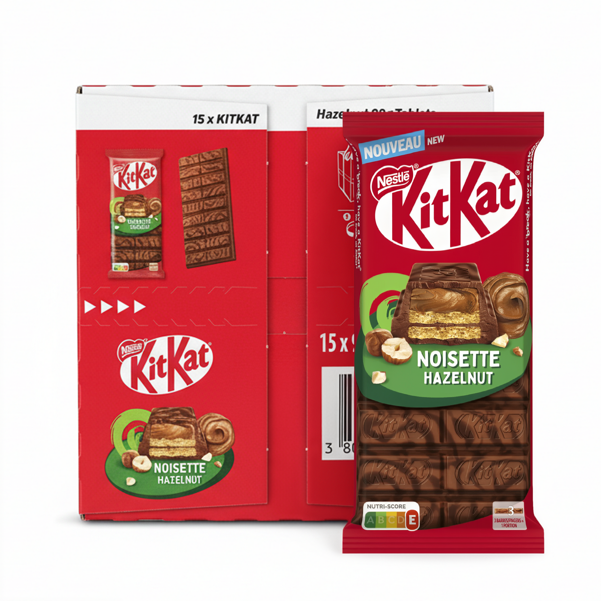Kitkat tablet hazelnoot (15x 99g)