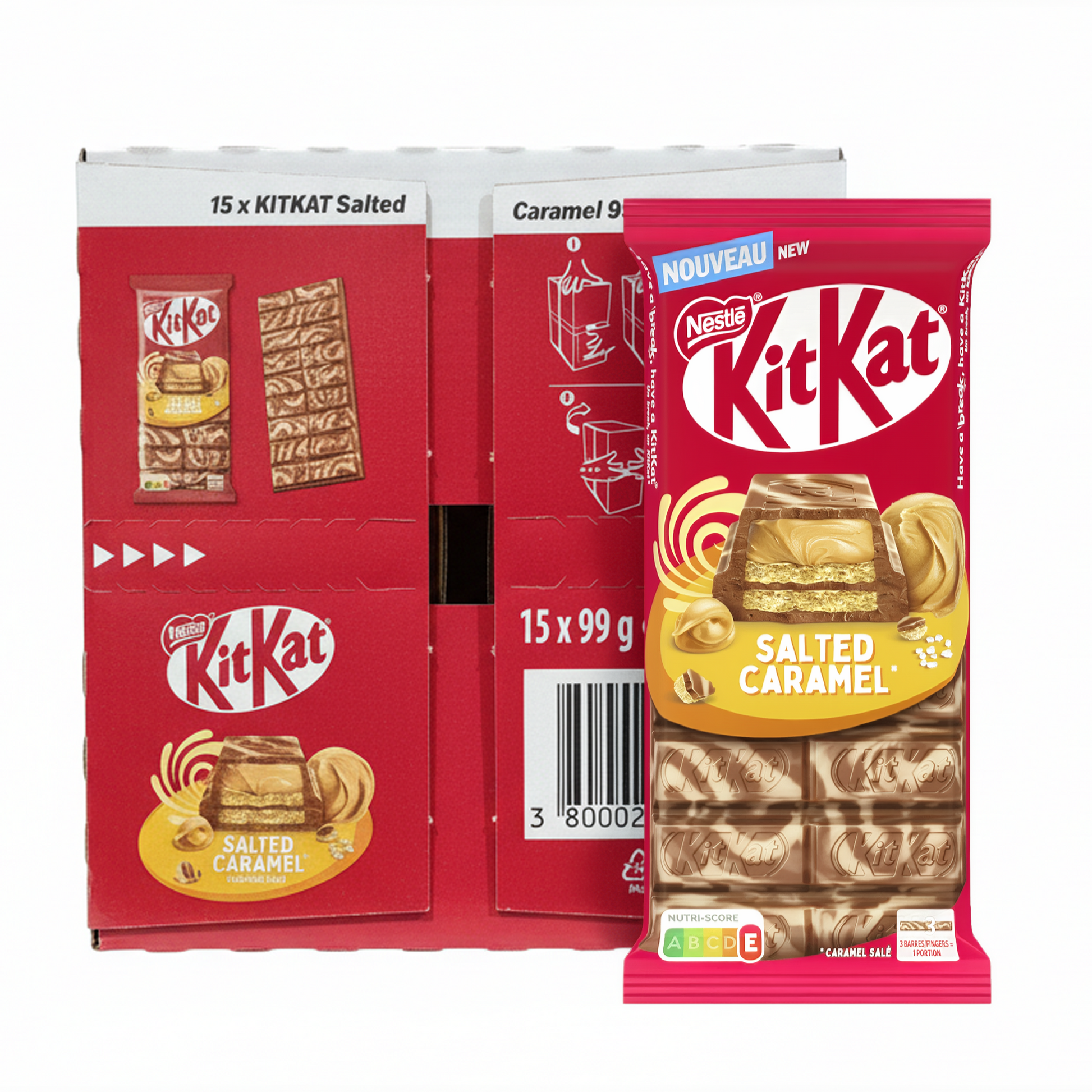 Kitkat tablet salted caramel (15x 99g)