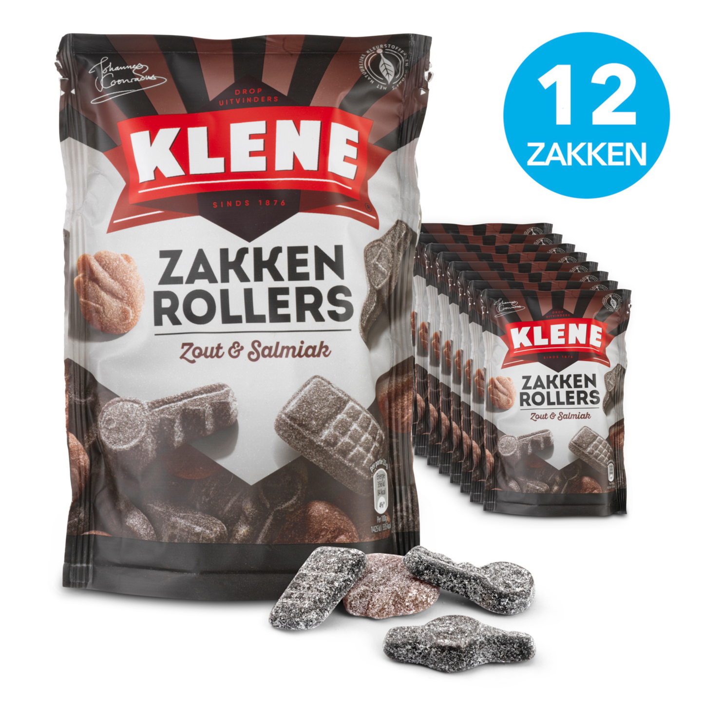Klene zakkenrollers (12x 120 gr)