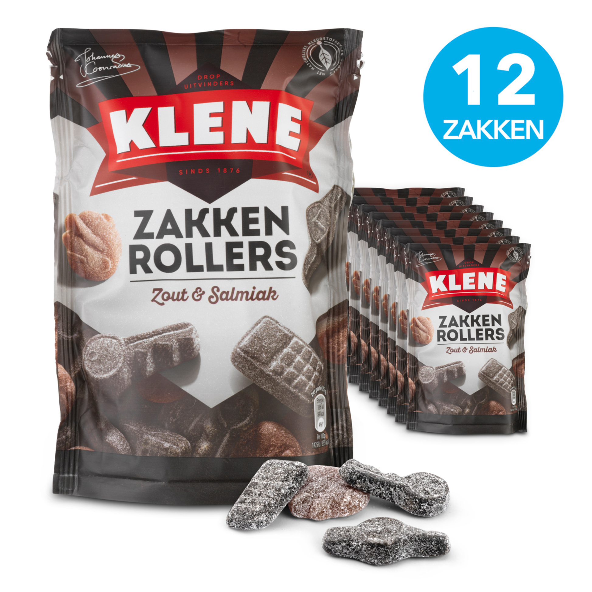 Klene zakkenrollers (12x 120 gr)