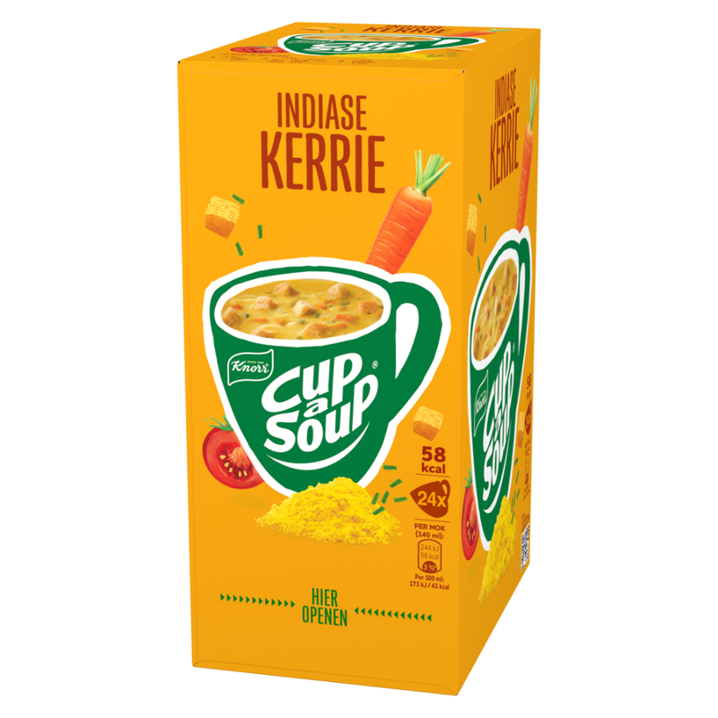 Knorr cup-a-soup indiase kerrie (24x 140ml)