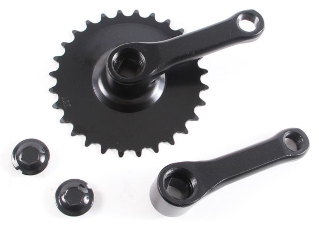 Sparta crankstel 12,5 zwart
