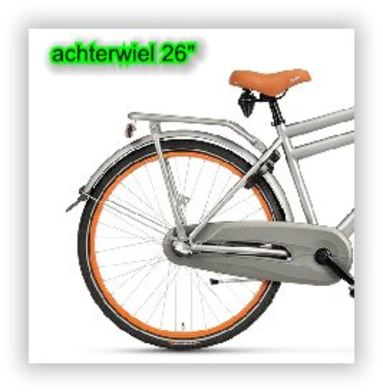 Batavus achterwiel 26 n3rn velg strong rustbrown 323