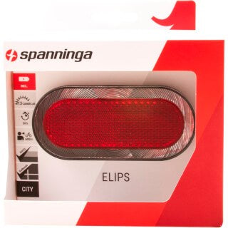 achterlicht Elips XB batterij led 80 mm rood