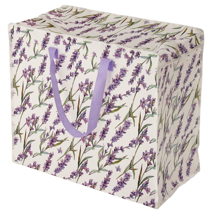 Lavendel velden - waszak opbergtas met rits