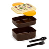 Jolly rogers piraat clip bento box lunchtrommel met bestek