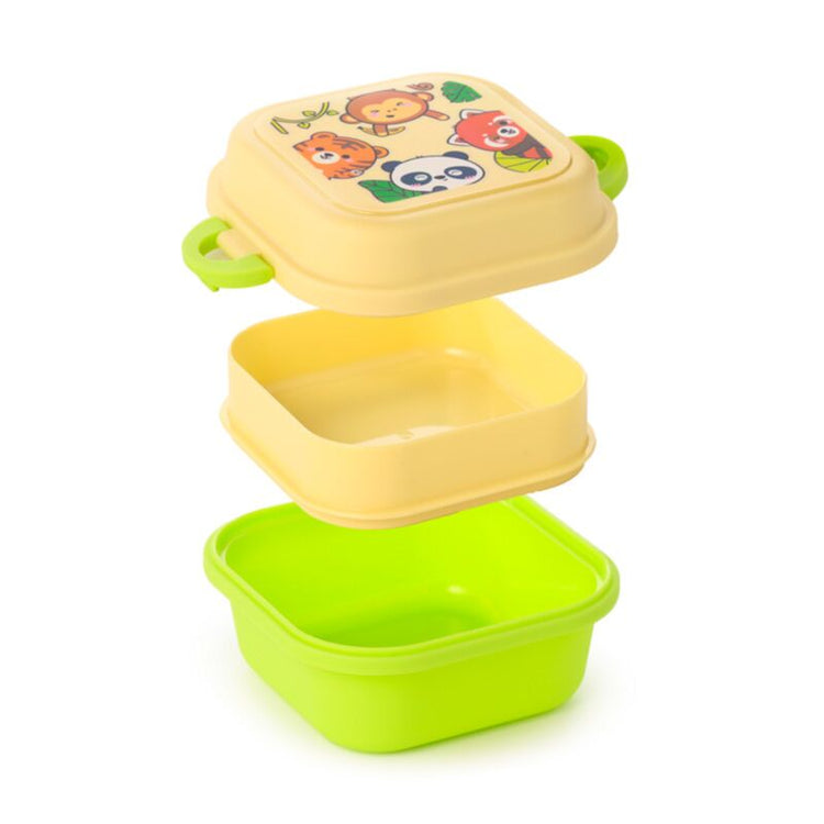 Adoramals wilde dierene dieren clip bento box lunchtrommel