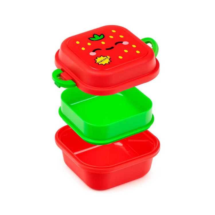Elidi de aardbei foodiemals clip bento box lunchtrommel