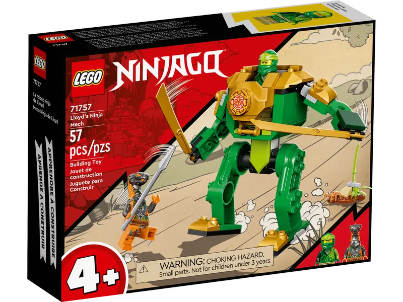 lego ninjago 71757 lloyd apos;s ninjamecha