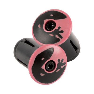 Lizard skins dsp bar tape plugs - neon pink