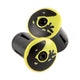 Lizard skins dsp bar tape plugs - neon yellow