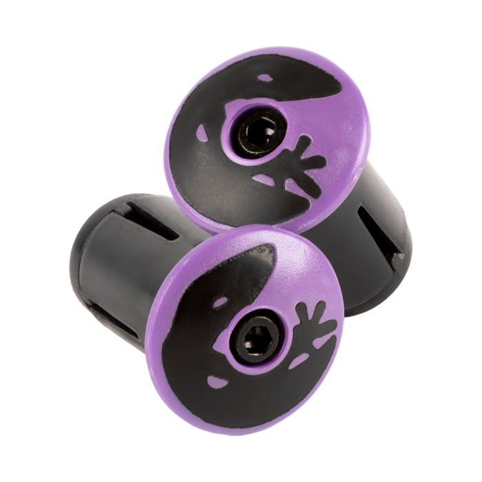 Lizard skins dsp bar tape plugs - violet purple