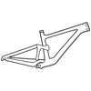Lizard skins clear protective frame wrap - cable rub kit