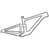 Lizard skins clear protective frame wrap - small