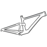 Lizard skins clear protective frame wrap - frame kit - afbeelding 2