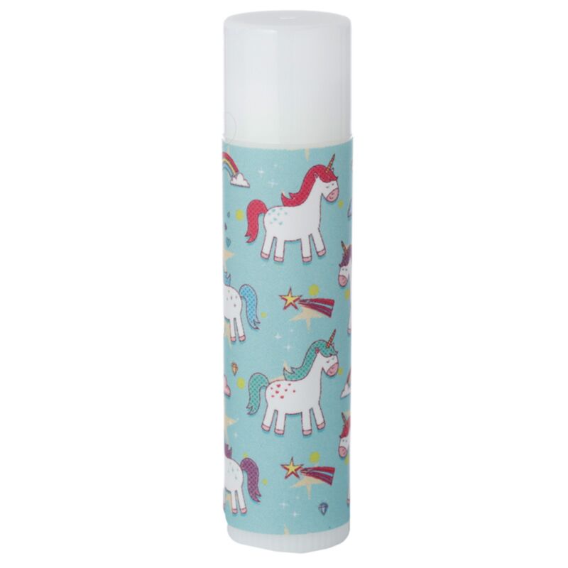 Regenboog eenhoorn lipbalsem stick - suikerspin