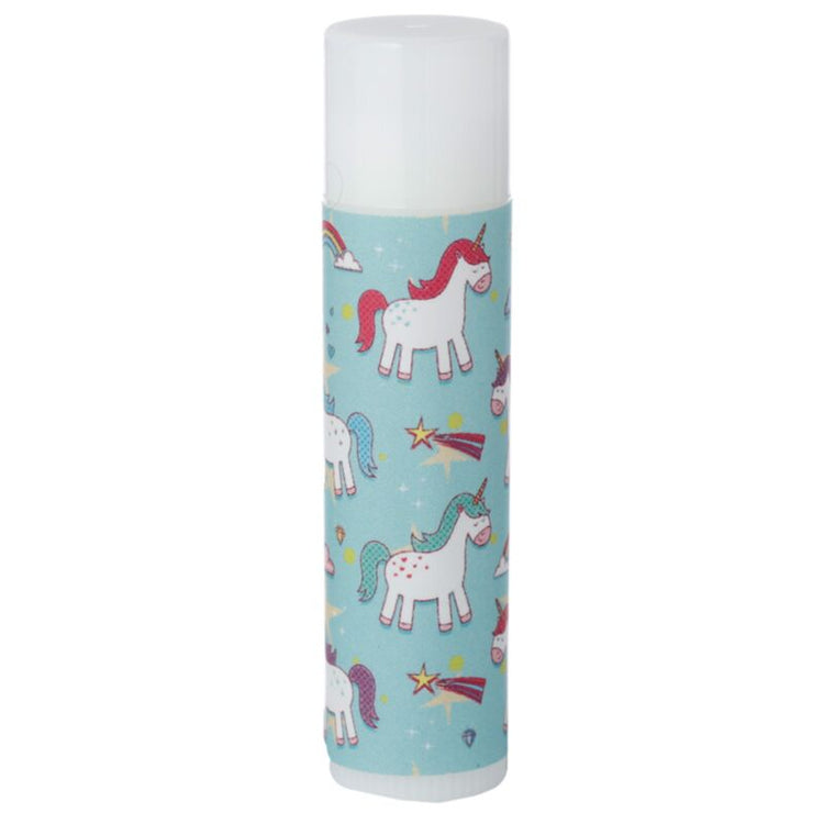 Regenboog eenhoorn lipbalsem stick - suikerspin