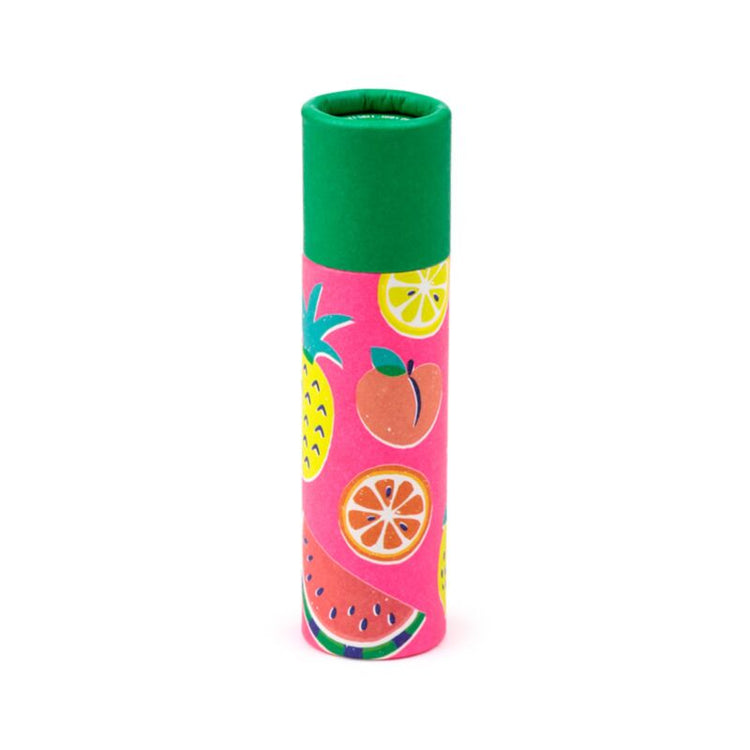 Zomer fruit papier lipbalsem stick