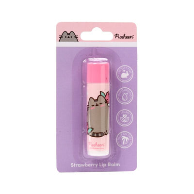 Pusheen de kat aardbei lipbalsem stick