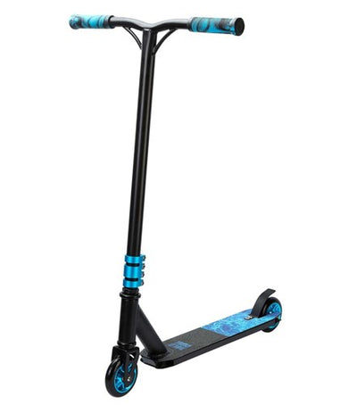 Boldcube deluxe stuntstep zwart blauw