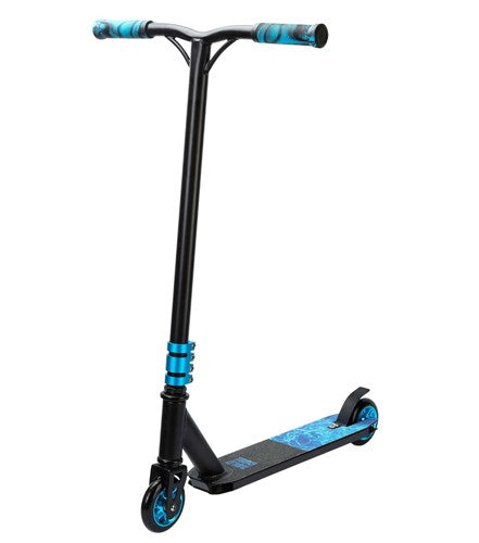 Boldcube deluxe stuntstep zwart blauw