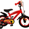 Disney autos disney cars kinderfiets - jongens - 12 inch - rood
