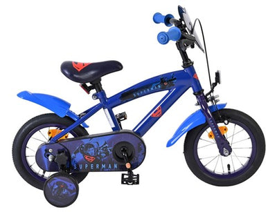 Volare superman kinderfiets - jongens - 12 inch - blauw
