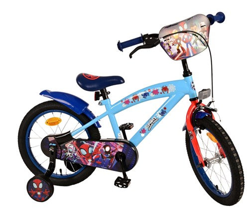 Spidey Kinderfiets - Jongens - 16 inch - Blauw