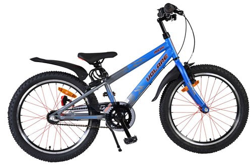 Volare 20 inch fiets rocky 3v remnaaf blauw grijs 42015