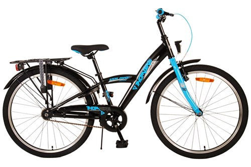 Volare Thombike Kinderfiets - Jongens - 24 inch - Zwart Rood