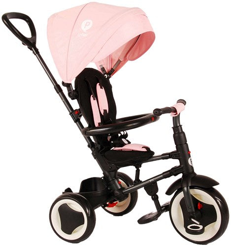 Rito Deluxe 3 in 1 driewieler Junior Roze Zwart