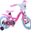 Volare dolls kinderfiets - meisjes - 14 inch - roze - twee handremmen
