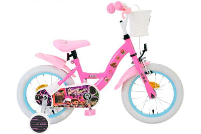 LOL Surprise Kinderfiets Meisjes 14 inch Roze