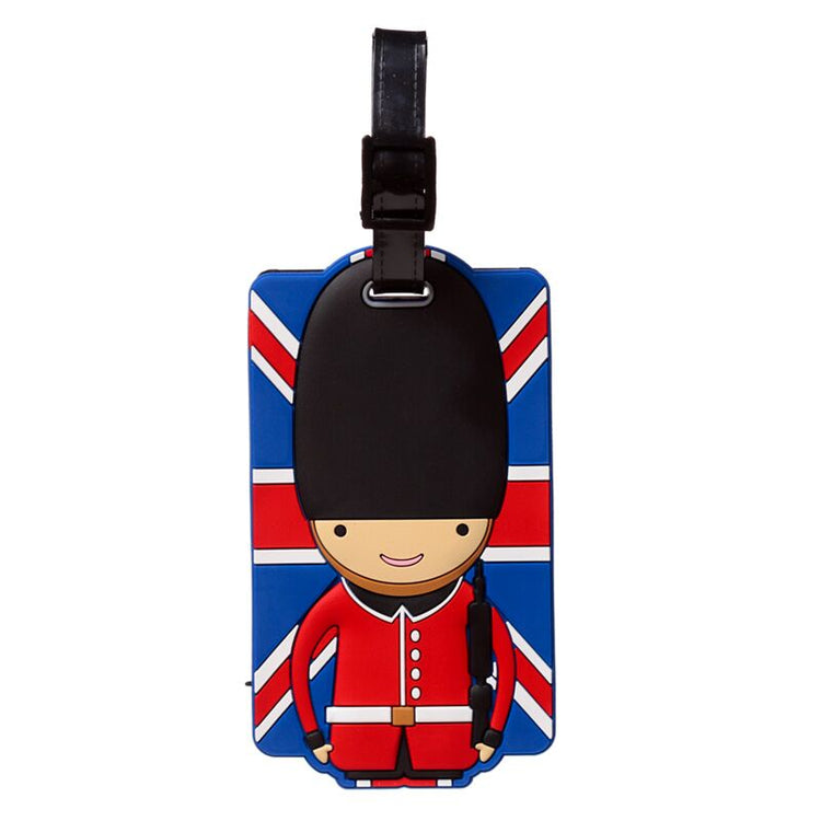 London britse vlag wachter pvc kofferlabel