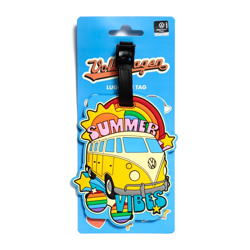 Union volkswagen busje vw t1 summer vibes kofferlabel
