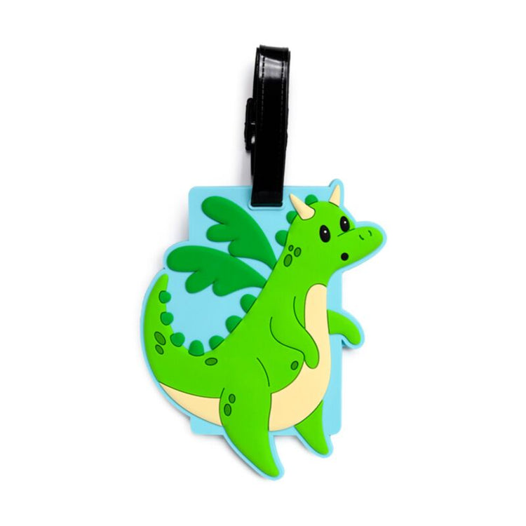 Ridders draken dragon pvc kofferlabel