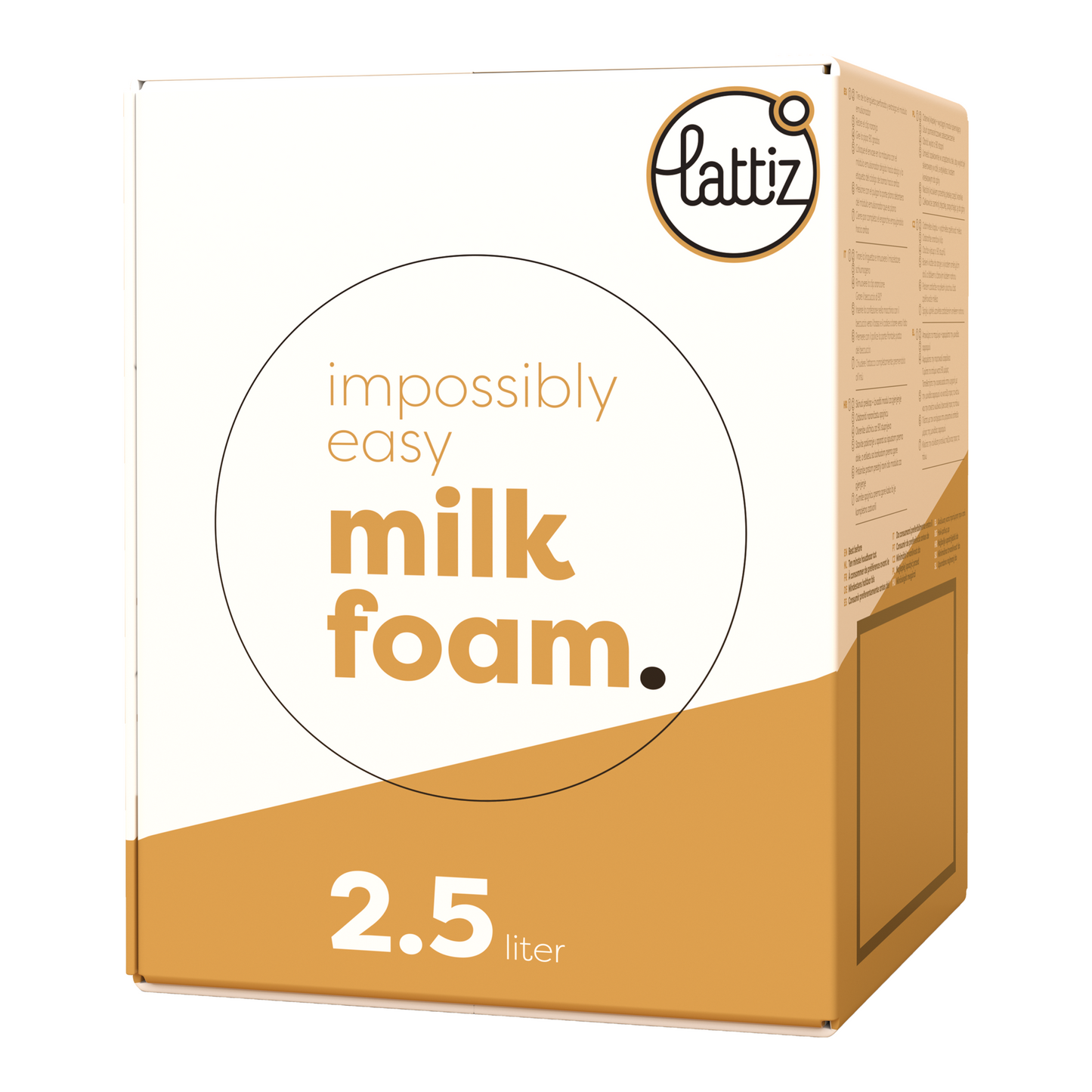 Lattiz milkfoam bib (2,5 liter)