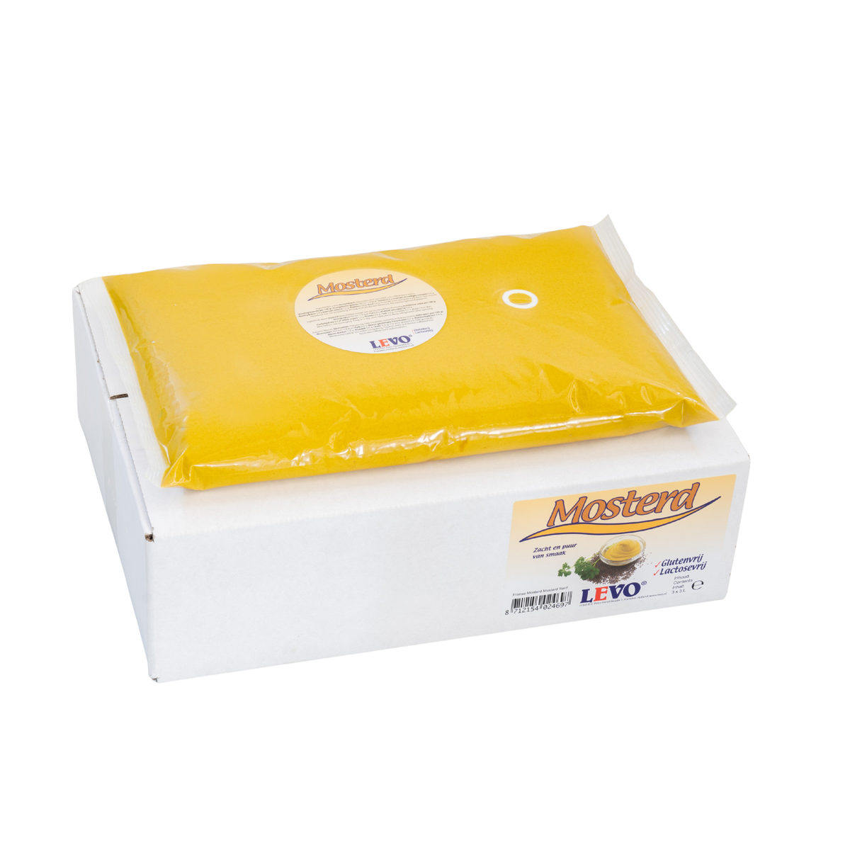 Levo mosterd packzak (3x 3 liter)
