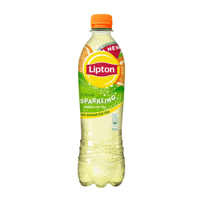 Lipton ice tea green sparkling citrus pet (12x 0.5 liter)