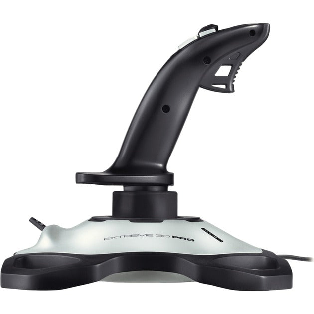 Logitech g extreme 3d pro joystick (zwart zilver)