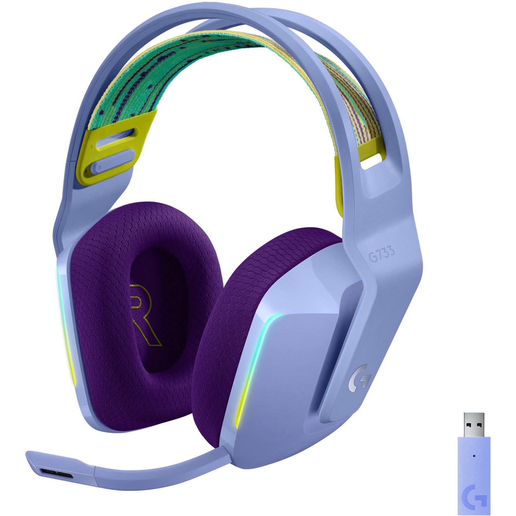 Logitech g733 lightspeed wireless rgb gaming headset