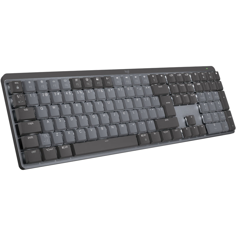 Logitech mx mechanical, toetsenbord (zwart grijs, us-international, bluetooth low energy)