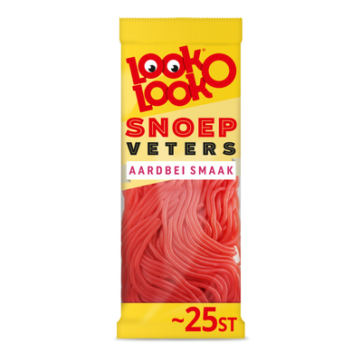 Look o look look-o-look snoepveters aardbei (14x125gr)