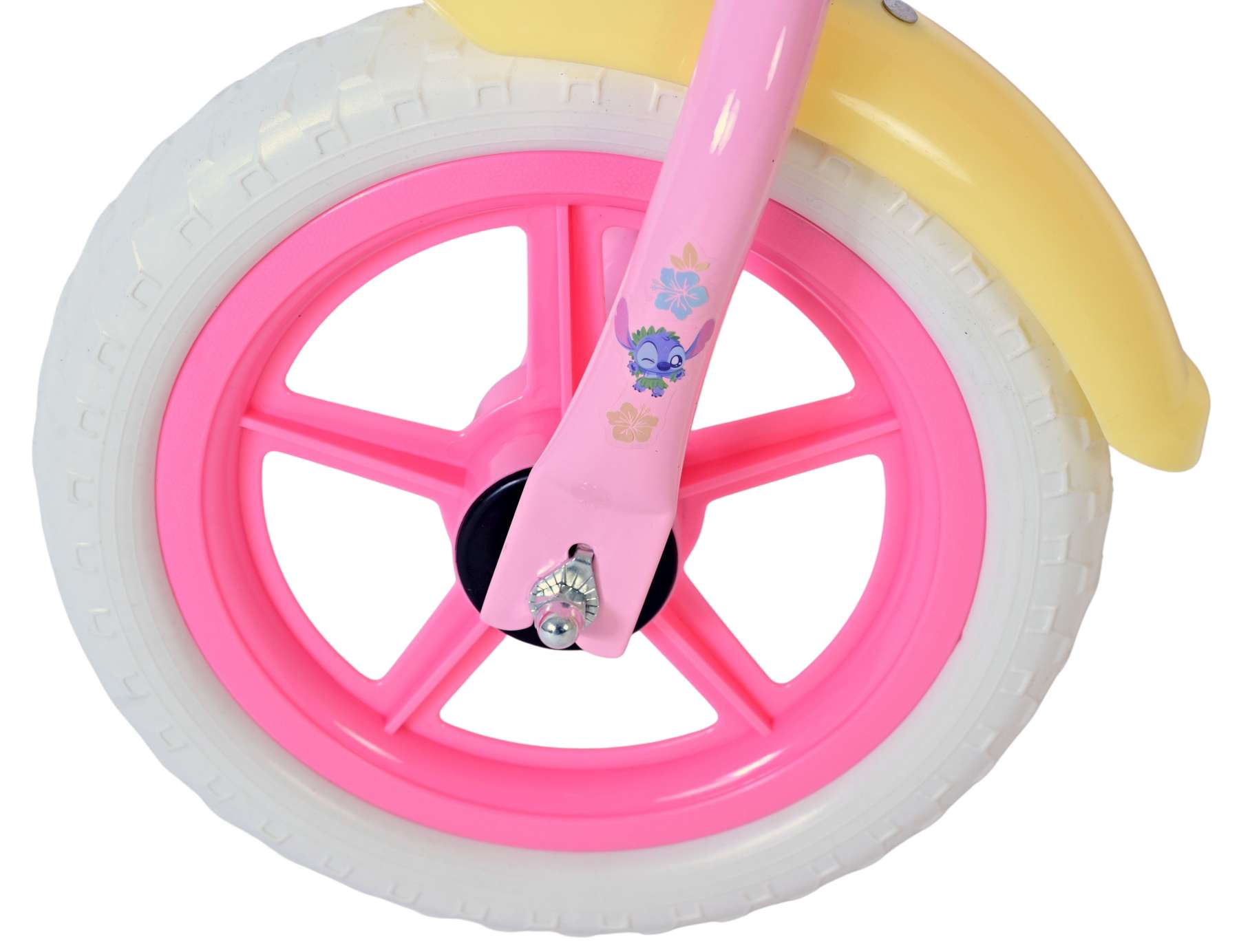 Stich loopfiets staal disney stitch roze