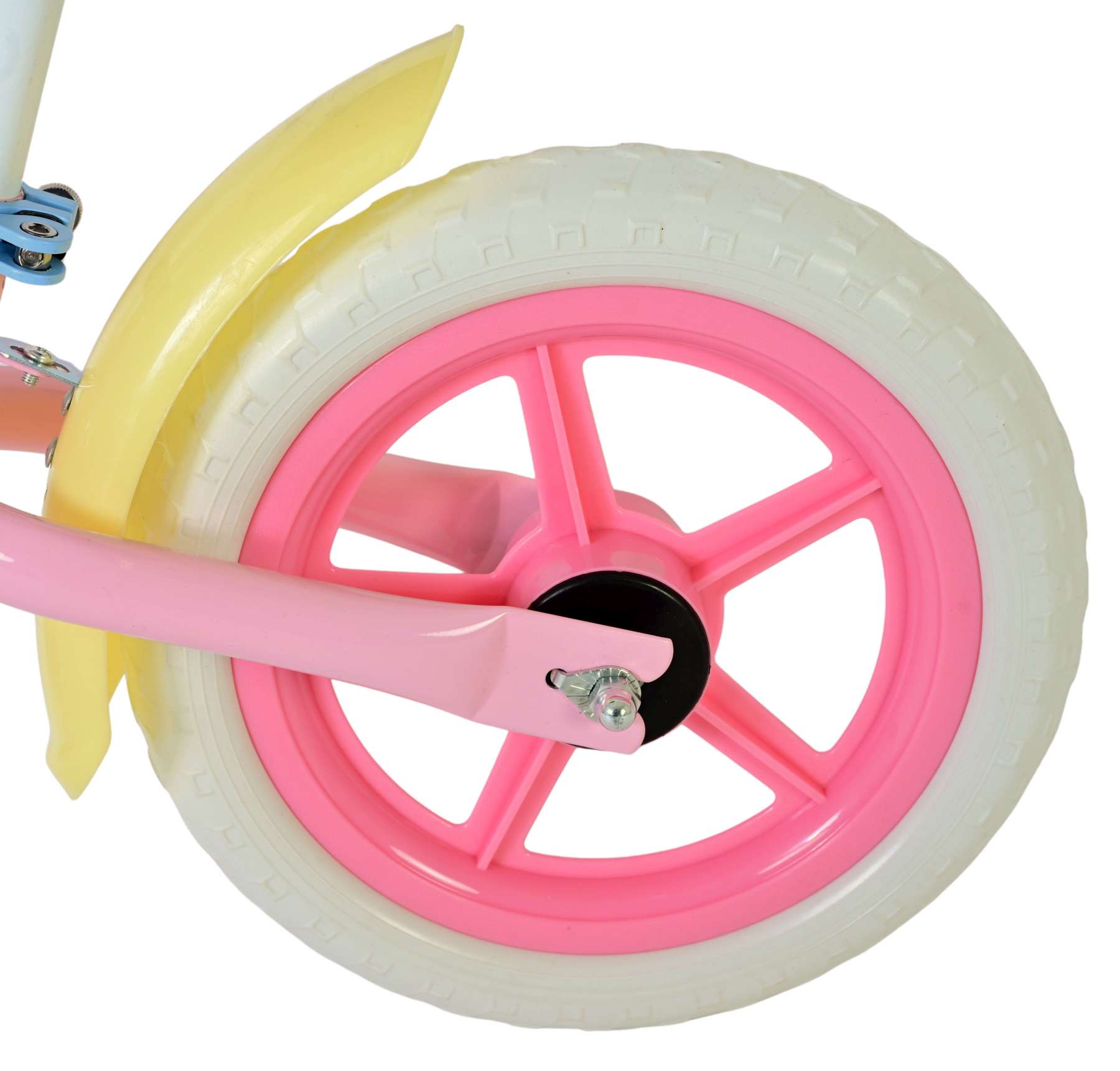 Stich loopfiets staal disney stitch roze