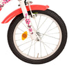 Volare Lovely Kinderfiets - Meisjes - 16 inch - Rood Wit - Twee Handremmen