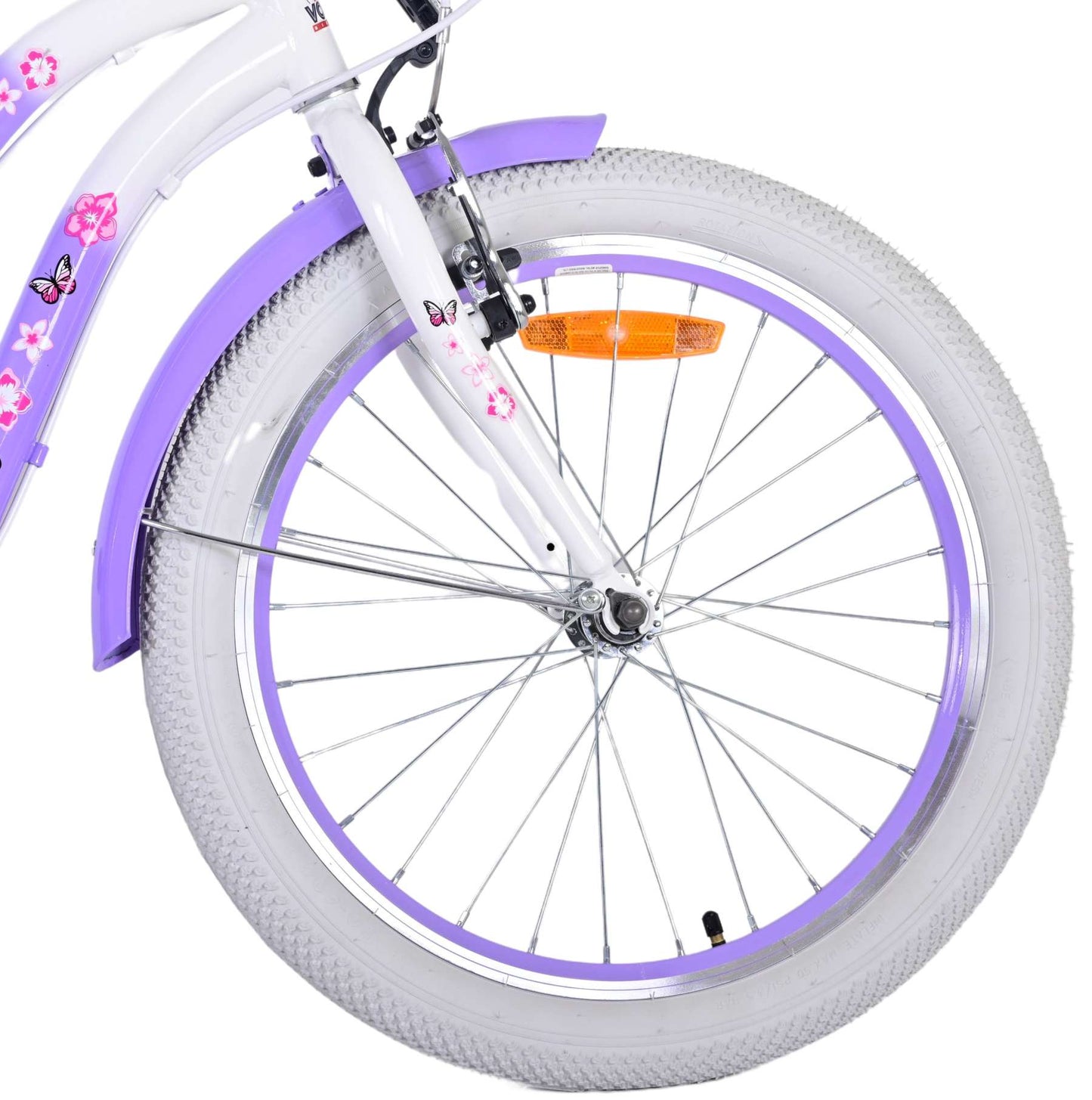 Volare lovely kinderfiets meisjes 20 inch paars 7 versnellingen